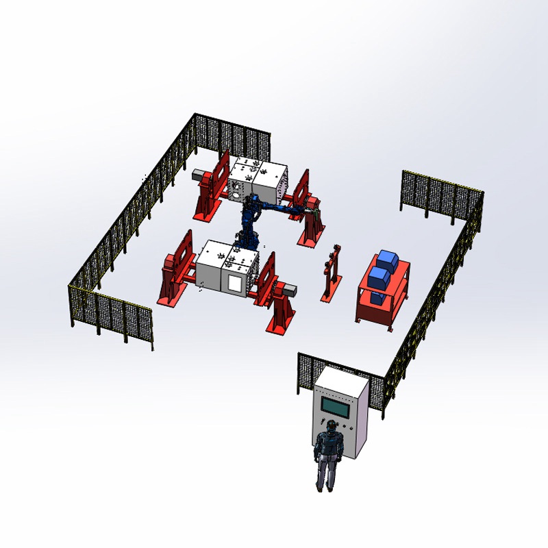充氣柜機器人螺柱焊接